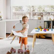 Kids Tables & Chairs - White - View 6