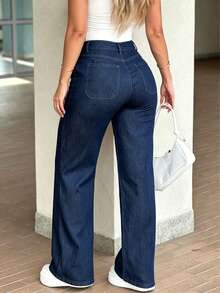 Women Jeans - Blue - View 5