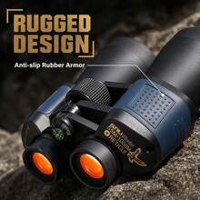 1pc High Power HD Binoculars For Adults, Large Objective Lens Low Light Vision Binoculars, Handheld Binoculars For Bird Watching, Concerts, Camping And Travel Outdoor Gear - Multicolor - View 2
