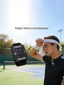 Tennis/Padel Score Wristband - Instant Score Tracker, Wrist Counter, No Memory Loss, Suitable For Singles/Doubles Matches - For Coaches, Referees, Players (White/Black) - Scorekeeping Wristband Manual Scoreboard, Portable Watch-Style Scoreboard, Badminton/Tennis/Table Tennis Match Score Counter, Adjustable Hook And Loop Strap, Small Flip Scoreboard, Outdoor Sports Training Scorekeeping Tool, Black/White Dual Color Options, Simple Manual Dial Scorekeeping Equipment - Multicolor - View 4