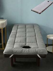 1pc Soft Thickened SPA Massage Bed Mat And Face Support Frame Set, Comfortable Perforated Face Cover - Multicolor - View 7