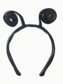 1pc Halloween Personalized Elegant Party Ant Headband Suitable For Holiday Use - Black - View 5
