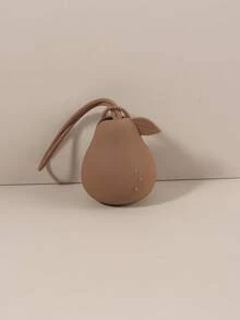 1pc Pear-Shaped Pacifier Storage Box With Lanyard, Large Capacity Holds 3 Pacifiers, Convenient Accessory For Mom's Bag, Travel Storage, Personalized Gift, Baby Shower Gift, Suitable For New Moms, Essential Item, Must-Have For Baby Gift List - Multicolor - View 7