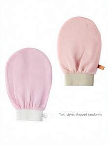 4/2/1pc Magic Exfoliating Bath Mitts, Deep Cleansing Body Scrub Gloves To Remove Dead Skin, Reusable Exfoliating Mitts For Shower, SPA, Bath And Body Care, Removes Tan, Dead Skin And Dirt, Gentle Exfoliating Mitts Suitable For All Skin Types - Multicolor - View 10