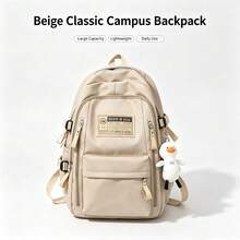 Classic Campus Backpack, Large Capacity Lightweight Daily School Travel Bag For Students - Same Style - View 4