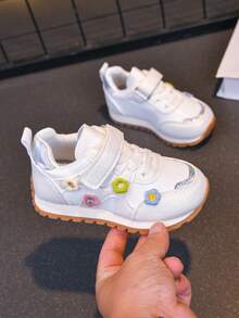 1 Pair Baby Outdoor Walking Sports Shoes - White - View 7