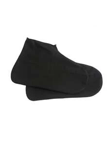 1/2pcs Outdoor Latex Rain Boots Waterproof Shoe Covers, Foldable Colorful Silicone Shoe Covers, Portable Shoe Covers. Used For Rainproof, Waterproof, Mudproof, Essential For Travel, Cycling And Outdoor Activities - Multicolor - View 25