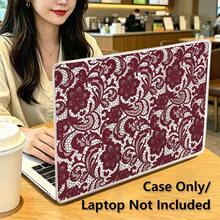 1pc Deep Red Ballet Print UV Printed Laptop Protective Case, Minimalist Lightweight Durable Protective Cover Compatible With 13-Inch Neo Laptop A3404/ Air Pro 13.3 13.6 14.2 15.3 16.2 Inch/ Matebook D14/D16 - View 4