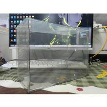 1pc Premium Transparent Acrylic Display Case - A Chic Collectible Storage Solution, Detachable Acrylic Display Box, Transparent Dust-Proof Display Case, Perfect For Placing Small Figurines, Action Figures, Collectibles, Etc., Available In Multiple Sizes, With White Base, Excellent Transparency, Dust-Proof And Durable - White - View 7