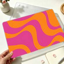 1pc Protective Case, Vintage Wave UV Printed Pattern, Laptop Protective Sleeve, Minimalist Lightweight Durable Protective Case Suitable For 13-Inch Neo Laptop Protective Case A3404 Model/ Air Pro 13.3 13.6 14.2 15.3 16.2 Inch/ Matebook D14/D16 - View 9