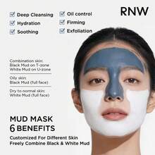 RNW DER. Professional Purifying Dual-Color Cleansing Mud Mask Set - Deep Cleaning - View 5