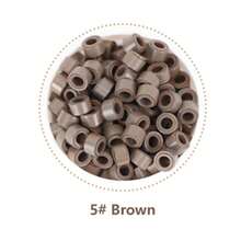 500pcs Mini Silicone Rings - 5mm Micro Connection Rings For Secure Hair Extensions, Professional Grade Silicone Hair Beads, Suitable For DIY Hairstyles, Braided Hair Extensions, Feather Hair Extensions And Hair Stylist Supplies - View 9