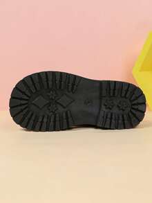 Autumn/Winter New Kids All-Match Short Boots, Solid Color Minimalist Design, Side Zipper For Easy On/Off, Thick Sole Anti-Slip, Versatile For Daily School And Outings, Kids Boots - Brown - View 8