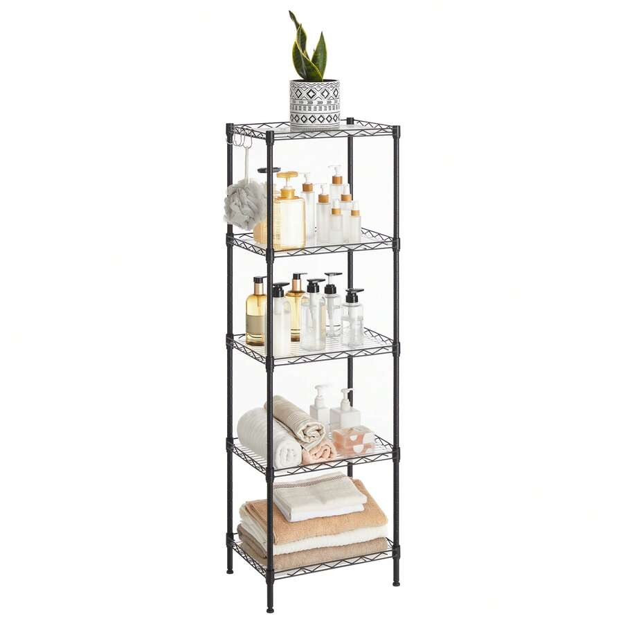 Storage Island & Carts - Black - View 1