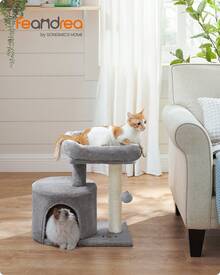 Cat Trees & Condos - Light Grey - View 2