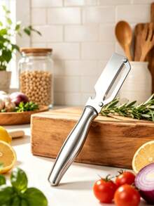 Multifunctional Stainless Steel Thickened Fruit Peeling Knife, Ultra Sharp Blade With Wooden Handle And Bottle Opener, Suitable For Vegetables Or Fruits That Need Peeling - Multicolor - View 14