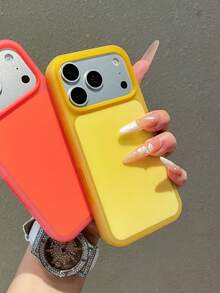 Matte Skin-Friendly Jelly Soft Phone Case Compatible With Iphone 17 Pro Max 17 Pro 17 16 15 14 13 Ultra-Thin Liquid Silicone Shockproof Protective Back Cover - Sunflower - View 3