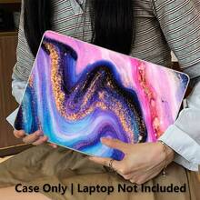 1pc Laptop Protective Case, Galaxy Fluid Marble Pattern UV Printed, Minimalist Lightweight Durable Protective Cover Compatible With 13-Inch Neo Laptop A3404 Model/ Air Pro 13.3 13.6 14.2 15.3 16.2 Inch/ Matebook D14/D16 - View 3