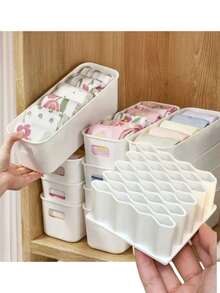 Kotak Penyimpanan Salep, Kotak Penyimpanan Obat, Rak Penyimpanan Bersekat, Organizer Salep, Pakaian Dalam, Kotak Penyimpanan Kaus Kaki, Kotak Penyimpanan Barang Kecil, Lemari Cermin, Lemari Kamar Mandi, Rak Penyimpanan Laci Meja, Alat Rias, Alat Tulis, Tempat Pena Silikon, 32 Kompartemen, Hari Nasional, Wisuda, Distribusi, Perlengkapan Dapur - A - View 9