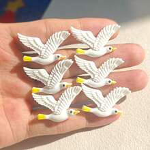 20Pcs Flying Seagull Resin Shank Buttons - Cute Bird Sewing Buttons For Coats, Cardigans & Sweaters - A - View 9