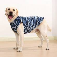 HOLAPET 1 Buah Jaket Anjing Besar Musim Dingin Tebal Hangat Mantel Hewan Peliharaan Pakaian Luar Ruangan Tahan Angin untuk Anjing Cocok untuk Labrador Golden Retriever German Shepherd - MultiWarna - View 7