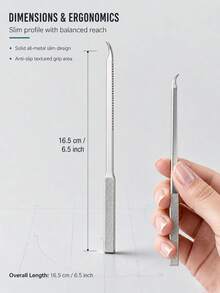 3-In-1 Foot Nail Care Tool, Toe Nail File And Lifter, Professional Nail Debris Remover, Nail File, Ingrown Nail Tool (1/3/5PCS) - 3-in-1 Foot Care Tool - View 4