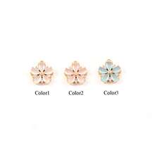 1pc Classic Simple Five-Petal Flower Pendant Golden Stainless Steel Bead Chain Anklets For Women - Flower - View 4