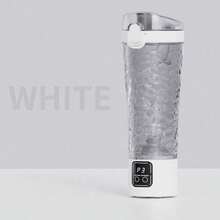 Bình lắc protein điện tử, trộn một chạm, chống rò rỉ, hòa tan nhanh 10 giây, màn hình LCD, thiết kế tháo rời, 700ml, sạc lại 1300mAh, dùng cho bột protein và cà phê, phụ kiện thể thao ngoài trời thiết yếu - Nhiều màu - Xem 11