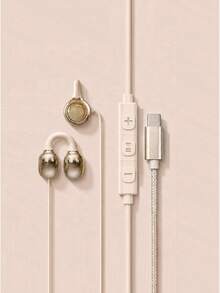 Lenovo Earphone kabel jepit "Superpower" tidak dimasukkan ke dalam telinga. Earphone ini menawarkan panggilan definisi tinggi dengan peredam kebisingan dan koneksi langsung ke ponsel dan komputer. Kompatibel dengan Xiaomi, Vivo, dan perangkat antarmuka Type-C lainnya. - View 13