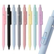 Clickable Neutral Ink Pen, Morandi Color Stationery Pen, Office Signing Pen - Multicolor - View 3