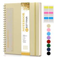 Spiral Notebook Diary A4 Large Size Notebook Suitable For Men And Women, College Lined Inner Page Diary, Hardcover Spiral Bound Diary, Suitable For Work And School Writing Notes - A4 - View 17