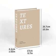 2pcs/1pc Paper Aesthetic Decorative Books, Coffee Table Books Decor - Faux Decorative Books For Decoration - Home Desktop Decor - Bedside Table Decor - Home Bookshelf Decor - one-size - View 9