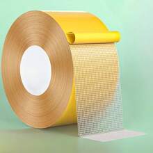 Upgraded Reinforced Thickened (25m/984.5inch) Ultra-Strong Double-Sided Tape - Residue-Free, High-Adhesion Plastic Mesh Tape, Suitable For Wood, Metal, Glass And Plastic - Multi-Purpose, Suitable For Home And Office Use, Woodworking Tools, Multi-Function Glue, Durable Adhesive. Suitable For All Scenarios - Round - View 6