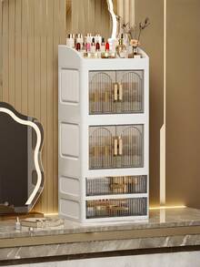 A Variety Of Size Cosmetic Storage Boxes, With Multiple Combinations Of Drawers And Doors, Suitable For Various Sizes Of Cosmetics, Can Be Used In Bathrooms And Dressing Tables,Make Up Organizer,Parfum Storage Box - Multicolor - View 11
