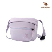 CAMEL CROWN 轻便斜挎包，适合通勤、旅行和运动 - 丁香紫 - 查看 9