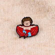 1pc Funny Cartoon Creative Enamel Brooch Badge, Suitable For Backpacks And Handbags, Fashionable Decoration, Ideal Gift For Friends - Multicolor - View 2