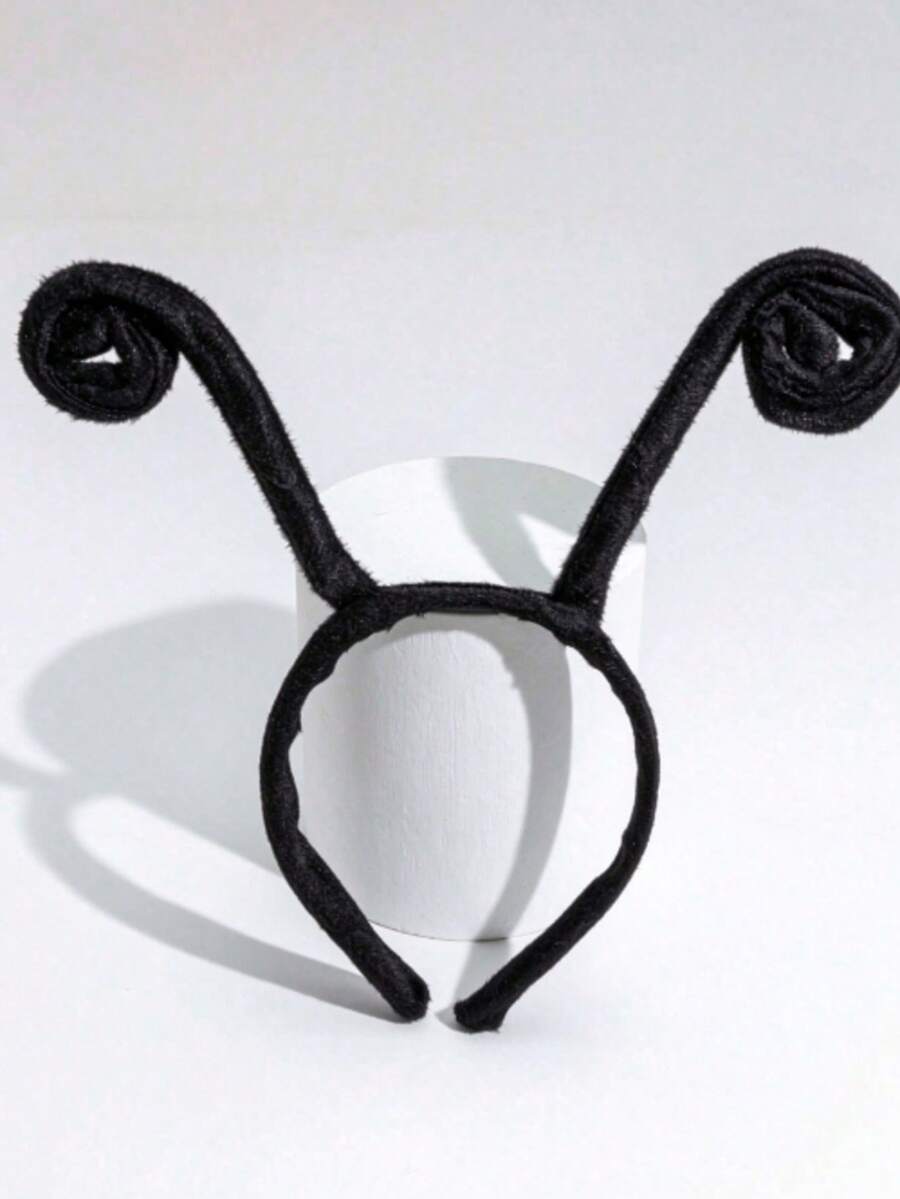 1pc Halloween Personalized Elegant Party Ant Headband Suitable For Holiday Use - Black - View 1