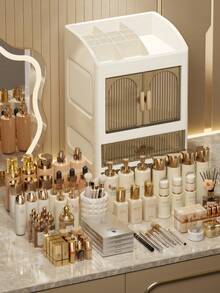 A Variety Of Size Cosmetic Storage Boxes, With Multiple Combinations Of Drawers And Doors, Suitable For Various Sizes Of Cosmetics, Can Be Used In Bathrooms And Dressing Tables,Make Up Organizer,Parfum Storage Box - Multicolor - View 6