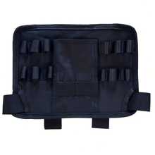 WINHUNT Durable Canvas Electrician Waist Bag, Small Tool Pouch With Belt Clip, Tool Belt Bag, Electrician Tool Bag. Mini Storage Pocket Attachment, Suitable For Tool Belt, 4 Pockets And Heavy Duty Metal Belt Clip Attachment, Multi-Function Tool Bag With Buckle Closure - Durable Oxford Cloth Carrying Bag, Suitable For Power Tools, Can Hold 8 Accessories + Drill Bits, Portable Home, Repair, Electrician Organizer Bag (Black) - Multicolor - View 12