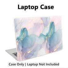 1pc Protective Case, Dreamy Marble Pattern UV Printed, Laptop Protective Cover, Minimalist Lightweight Durable Protective Case Suitable For 13-Inch Neo Laptop Protective Case A3404 Model/ Air Pro 13.3 13.6 14.2 15.3 16.2 Inch/ Matebook D14/D16 - View 6
