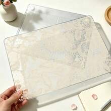1 buah Casing Pelindung untuk MacBook, Motif Renda Bunga Cetak UV, Pelindung Laptop, Casing Pelindung Minimalis Ringan dan Tahan Lama Cocok untuk MacBook Air Pro 13.3 13.6 14.2 15.3 16.2 Inci, Cocok untuk Casing Pelindung Laptop Neo 13 Inci Model A3404/ D14, D16 - View 9