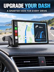 2026 New 7 Inch Wireless CarPlay And Android Auto Car Player, Touch Screen Bluetooth Hands-Free/Screen Mirroring/Navigation/Voice Control/TF Card/AUX, Suitable For Cars, Trucks, SUVs - AHD Function - View 6