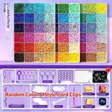 1pc-MAR0 Same Color 3D Fusion Pixel Art Puzzle Toy DIY Educational Gift For Girls And Boys Birthday Holiday Perfect Gift [Random Color Lanyard/Chain Style] - Multicolor - View 9