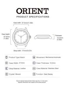 ORIENT Women's Automatic Mechanical Watch, Minimalist Business Style, FER2K002W0 - White - View 6