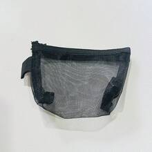 1/2PCS Mesh Storage Pouch, Portable Transparent Makeup Organizer Bag, Can Store Powder Puff, Makeup Sponge, Lipstick, Small Skincare Products, Suitable For Travel, Short Trips, Makeup Organizer, Small Items Storage - Multicolor - View 9