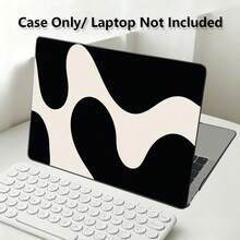 1pc Protective Case, Cow Print UV Printed Pattern, Laptop Protective Sleeve, Minimalist Lightweight Durable Protective Case Suitable For 13 Inch Neo Laptop Protective Case A3404 Model/ Air Pro 13.3 13.6 14.2 15.3 16.2 Inch/ Matebook D14/D16 - View 1