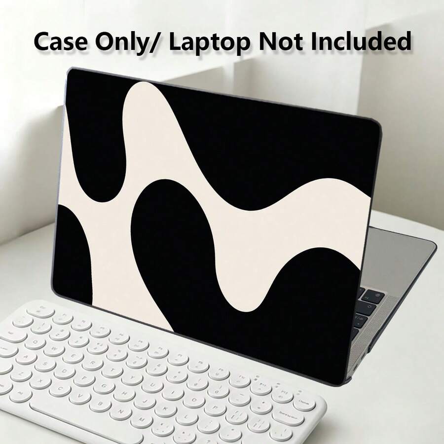 1pc Protective Case, Cow Print UV Printed Pattern, Laptop Protective Sleeve, Minimalist Lightweight Durable Protective Case Suitable For 13 Inch Neo Laptop Protective Case A3404 Model/ Air Pro 13.3 13.6 14.2 15.3 16.2 Inch/ Matebook D14/D16 - View 1