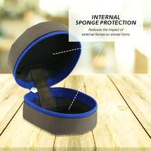 Fly Fishing Reel Pouch, Zippered Protective Reel Case With Sponge Lining, Portable Fishing Reel Storage Bag For Outdoor Fishing - Multicolor - View 4