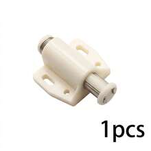 1/4/8pcs Push-To-Open Magnetic Cabinet Door Pop-Out Spring, Single/Double Head Multi-Specification Black/White/Beige Multi-Color Options, ABS Thickened Material Strong Magnetic Adsorption, One-Press Open No Handle Required, Cabinet/Wardrobe Door Invisible Opening Hardware Accessories - Push-to-open Cabinet Door Spring - View 13