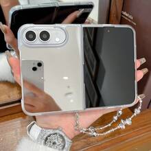1 قطعة بطانية هاتف قابل للطي للبنات، خفيف الوزن، مقاوم للصدمات، مضاد للانزلاق، بطانية هاتف ذكي، بطانية واقي، بطانية هاتف عصري، متوافق مع بطانية هاتف أبل، متوافق مع آيفون ديو - متعدد الألوان - مشاهدة 7